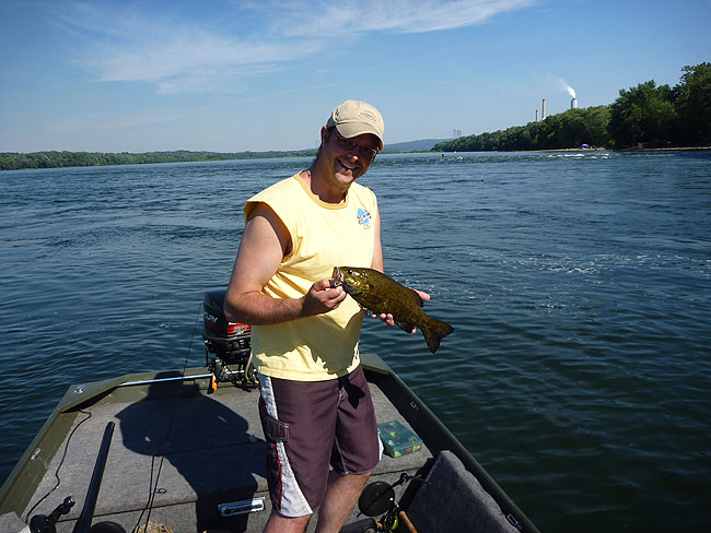 Gary with a nice one.JPG